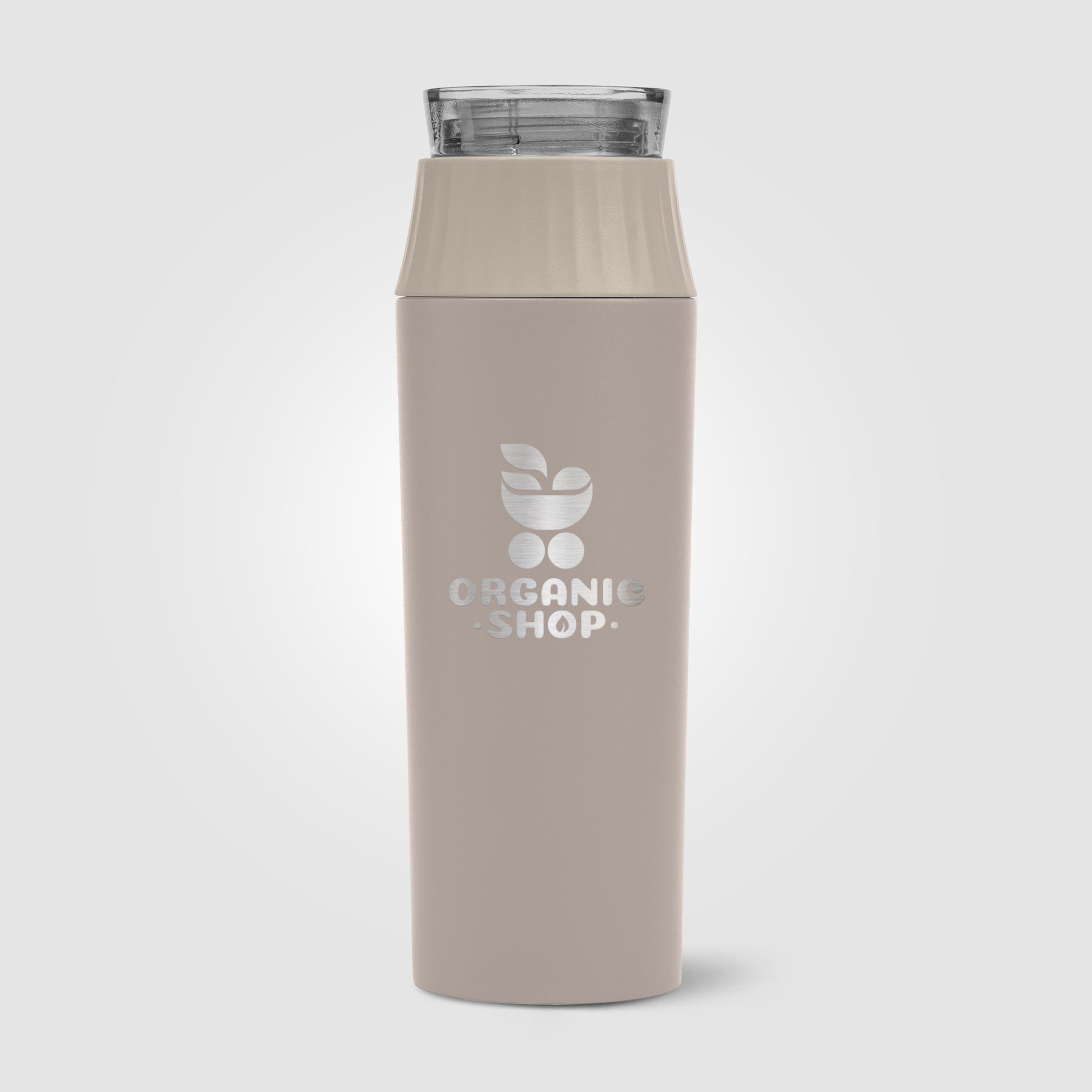 Majesty Recycled Stainless Steel Leakproof Lid Bottle - 20 oz. - Laser Engraved-3