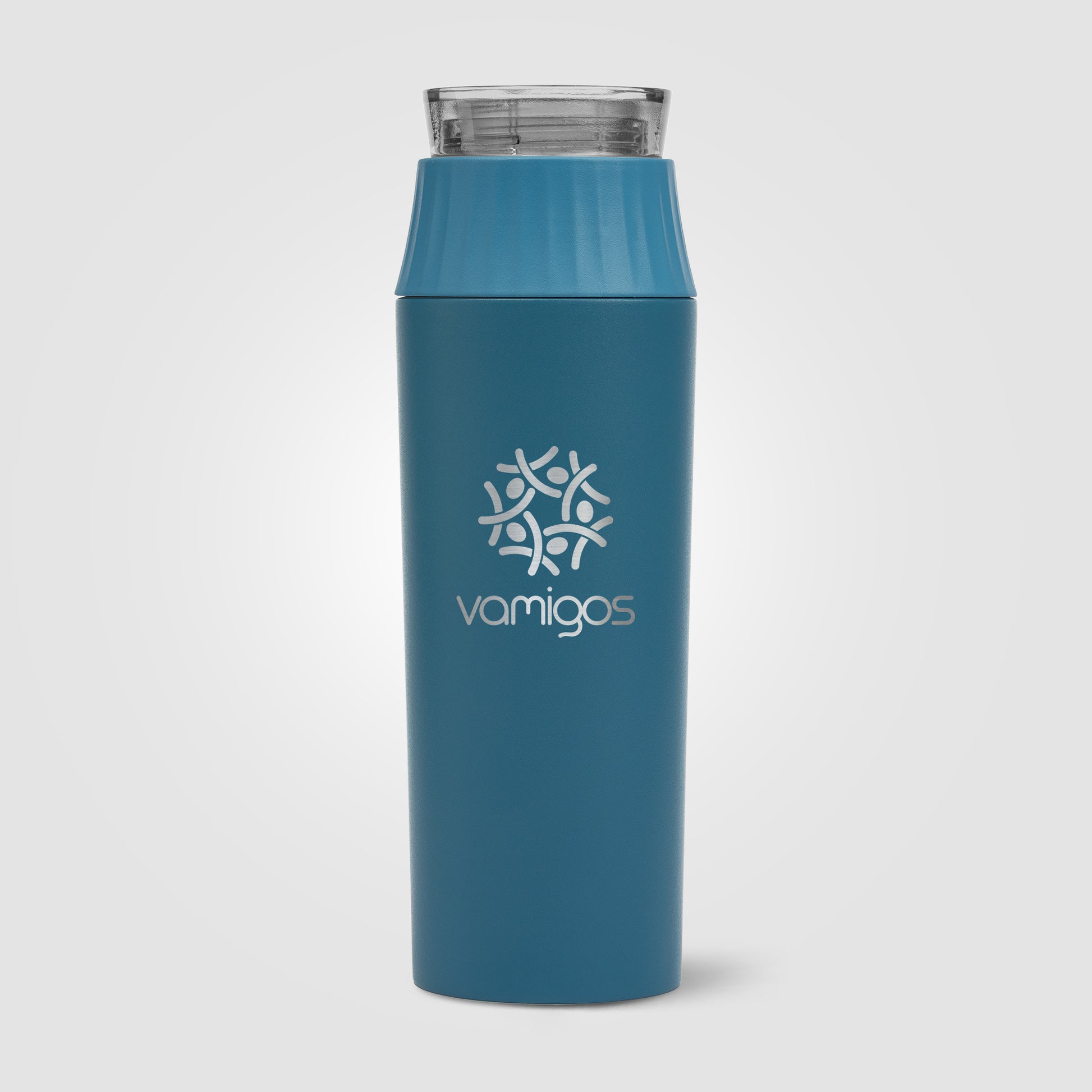 Majesty Recycled Stainless Steel Leakproof Lid Bottle - 20 oz. - Laser Engraved-4