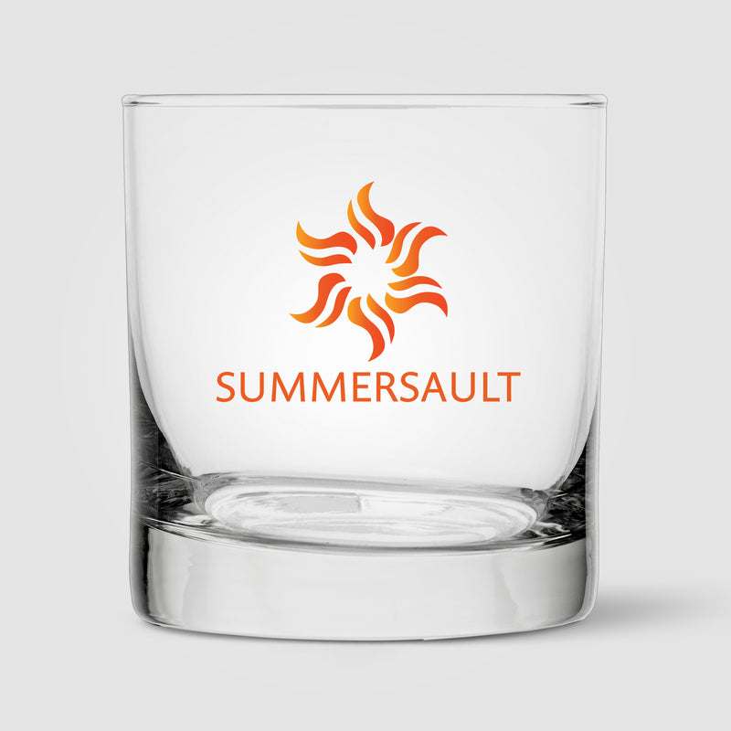 Glint Whiskey Glass - 11 oz. - ColorJet-zoom-
