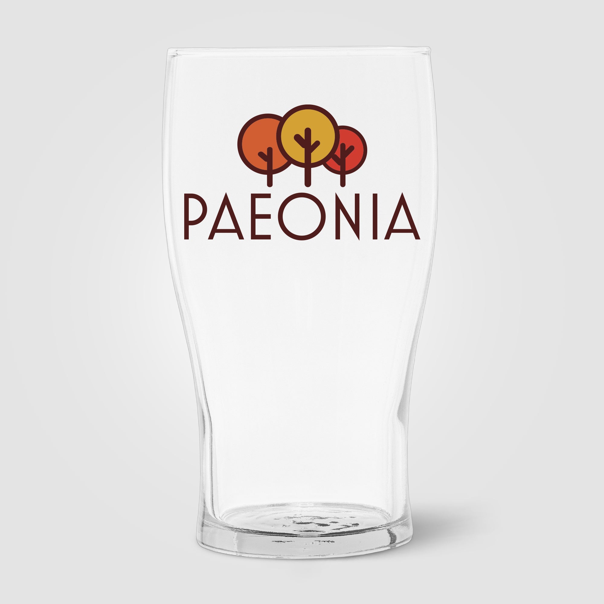 Image of the Brewster Beer Glass - 20 oz. - ColorJet promotional product, SKU WGU-C.