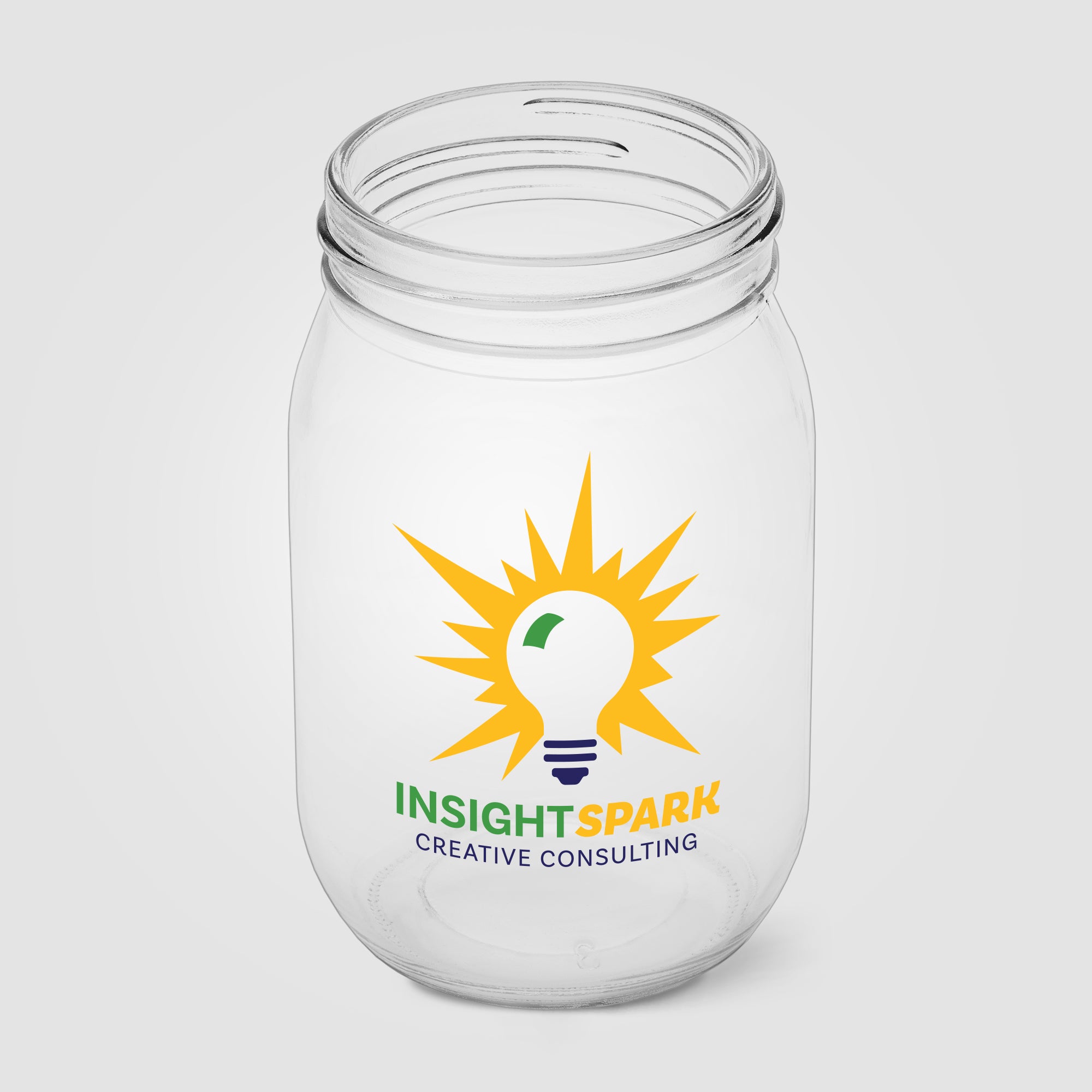 Root Jar Glass - 16 oz. - ColorJet-zoom-2