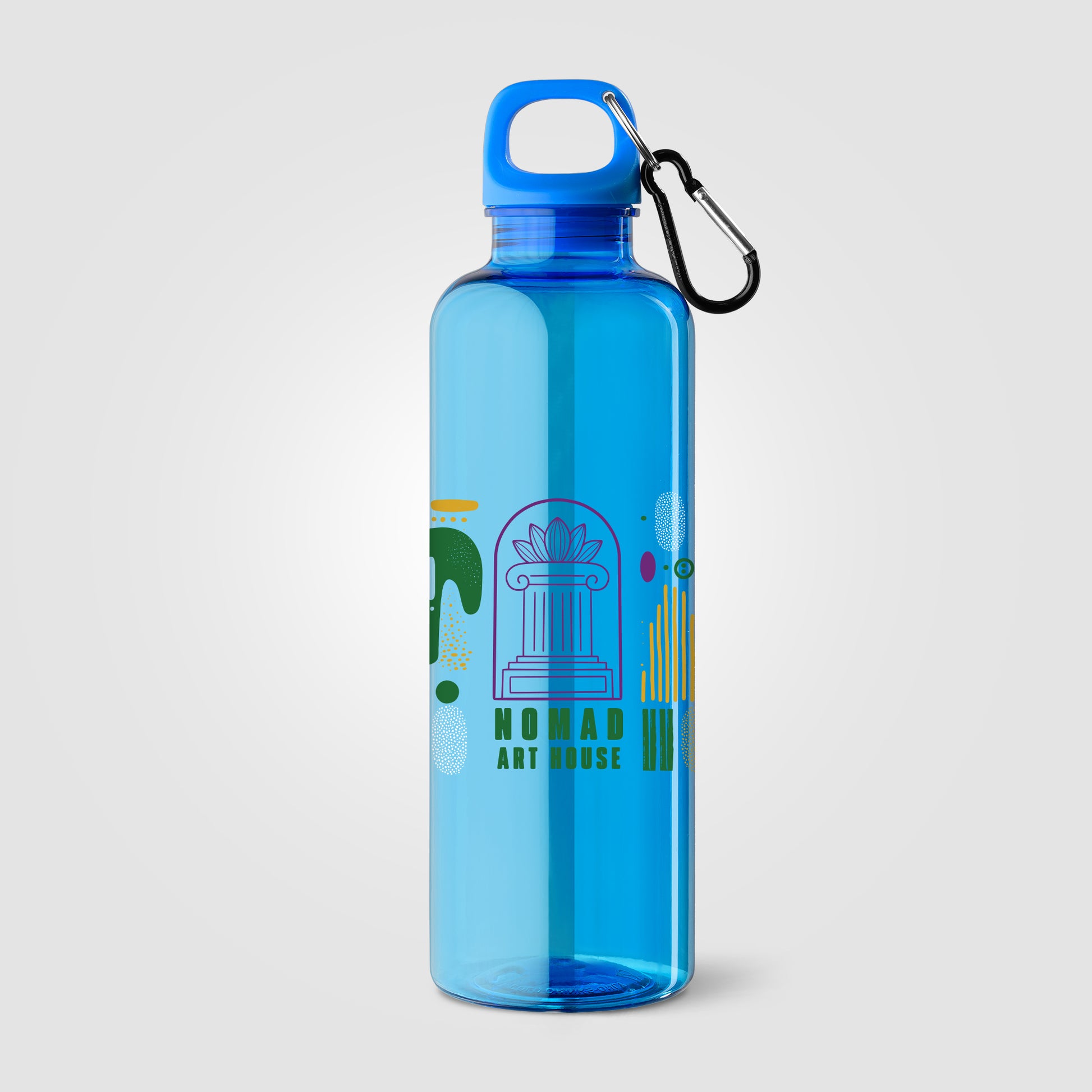 Doli rPET Carabiner Clip Screw-Top Bike Bottle - 25 oz. -ColorJet-7