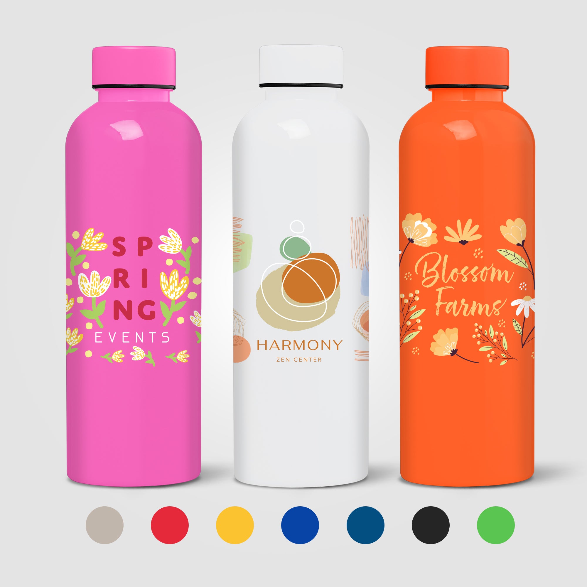 Image of the Norden rPET Glossy Monochrome Leakproof Bottle – 23oz - ColorJet promotional product, SKU WJS-C.