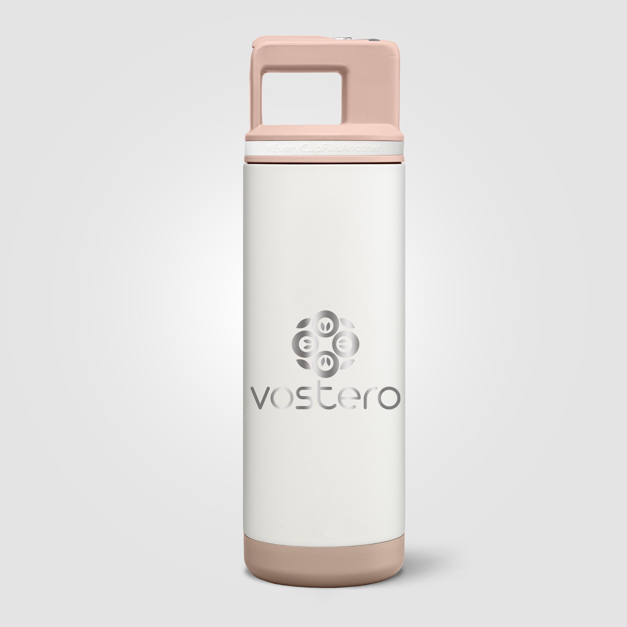Grosche Alpine Stainless Steel Removable Straw Flip n' Sip Bottle - 20oz -Laser Engraved-zoom-3