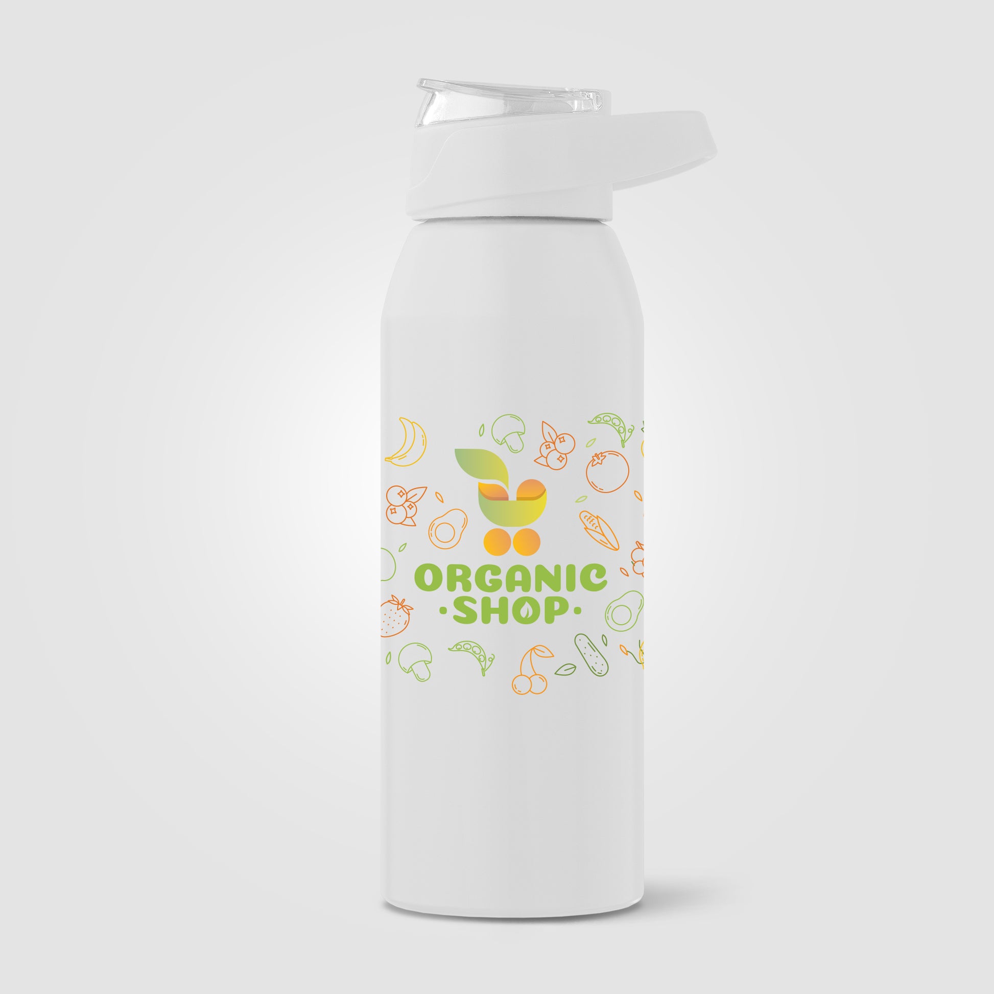 Lyse Recycled Stainless Steel Sport Bottle - 24 oz. - Full-Color Inkjet-6