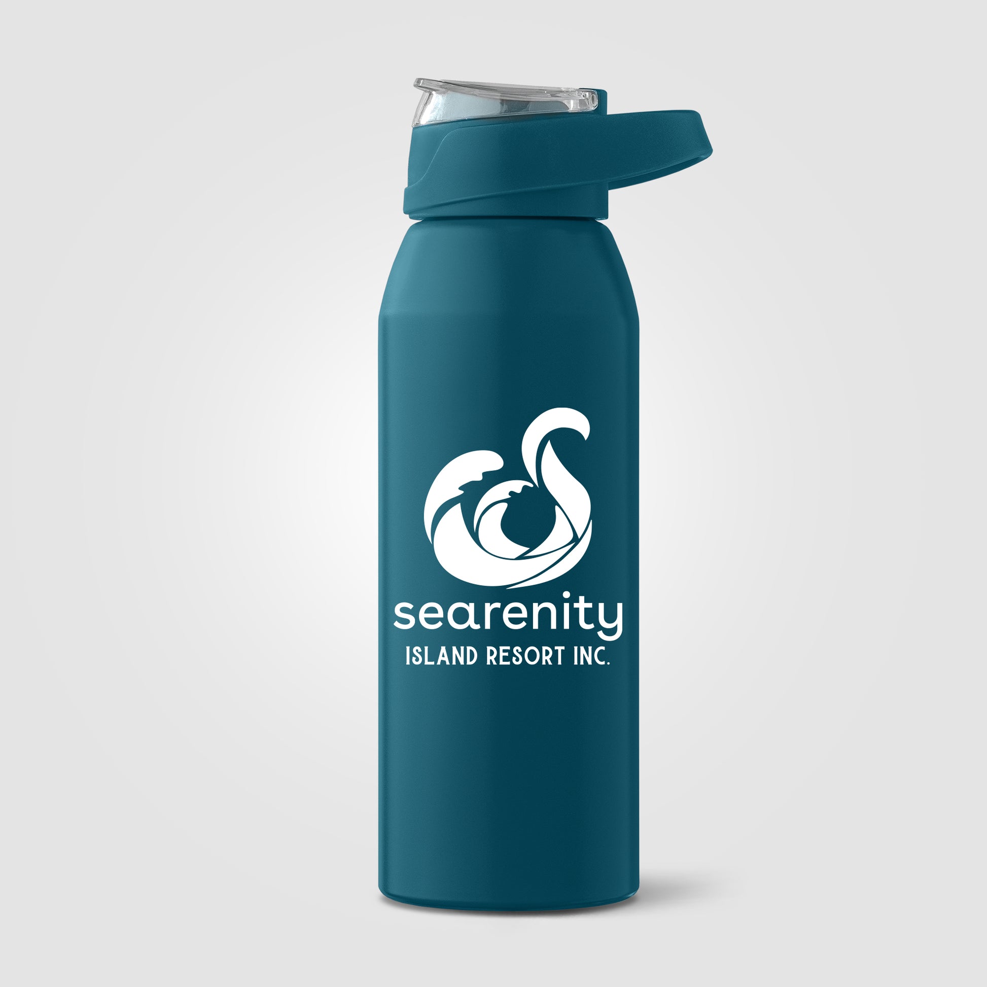 Lyse Recycled Stainless Steel Sport Bottle - 24 oz. - Silkscreen-4