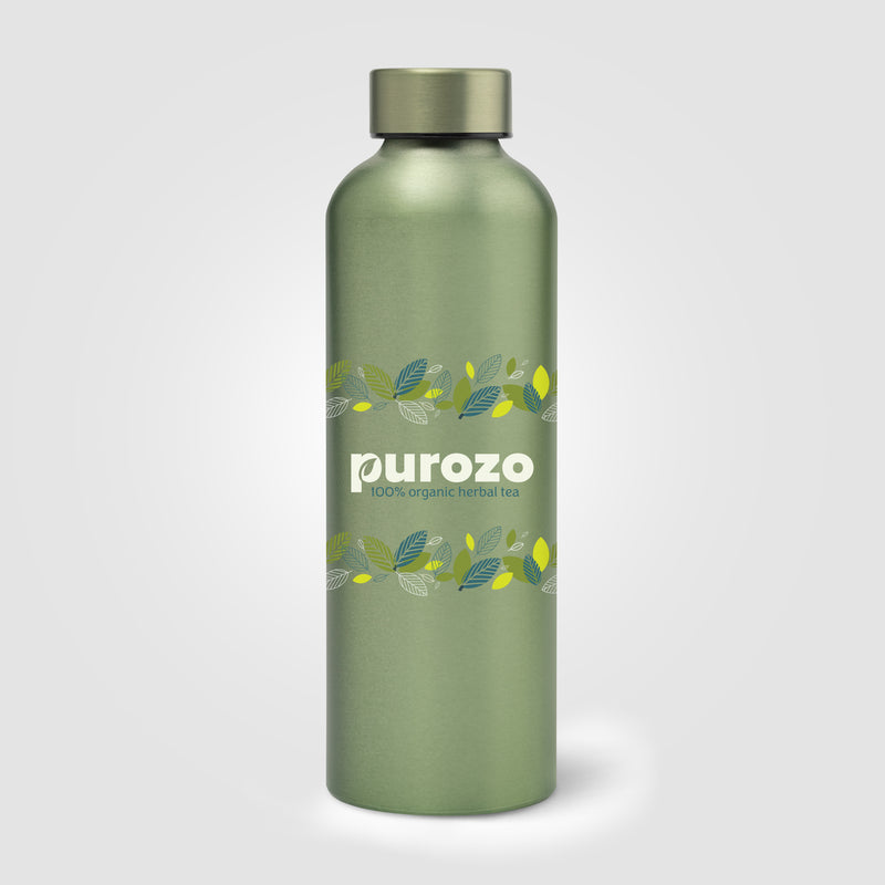 Astrid Recycled Stainless Steel Metallic Bottle - 24 oz. - ColorJet-zoom-