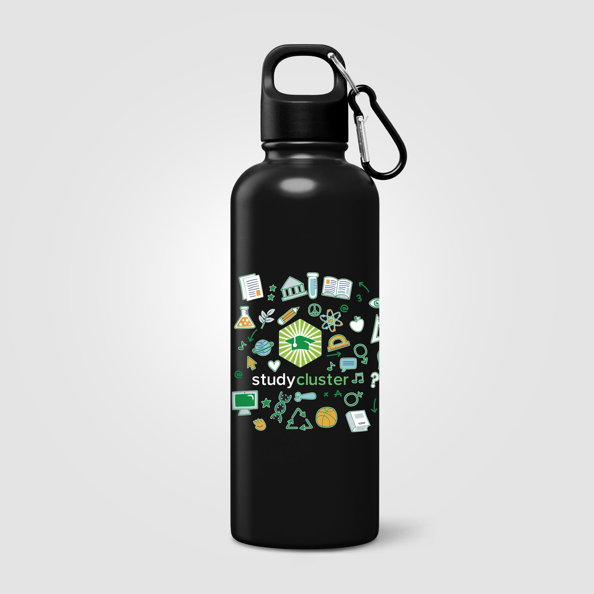 Portland Plus Recycled Stainless Steel Water Bottle - 25 oz. - ColorJet-zoom-2