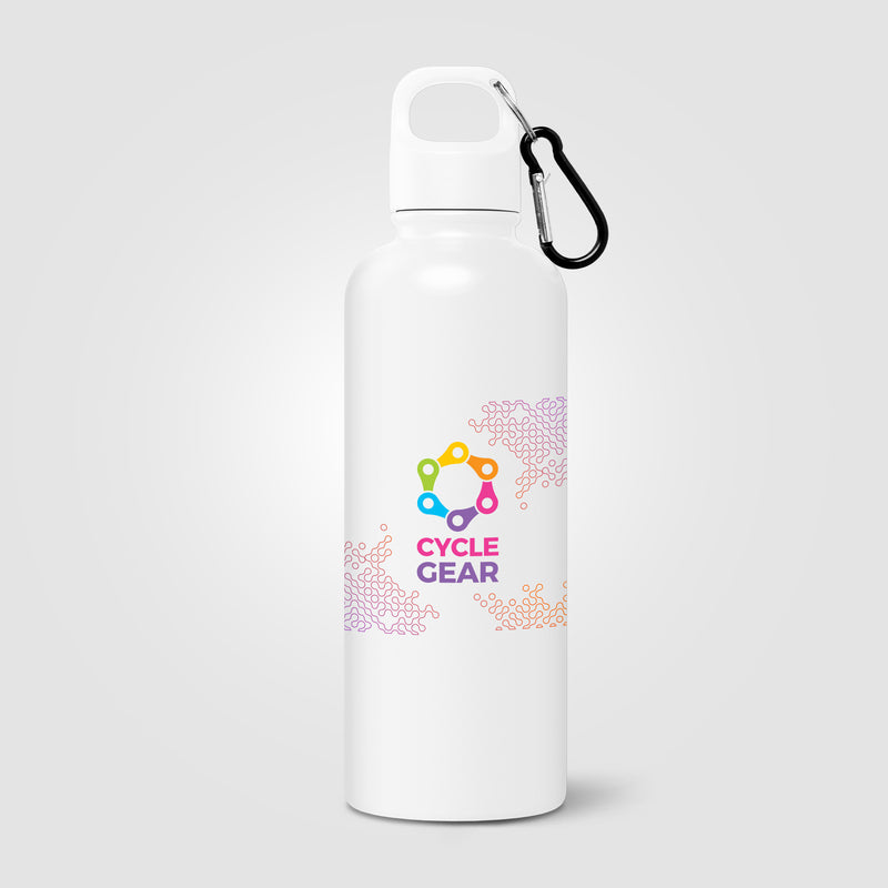 Portland Plus Recycled Stainless Steel Water Bottle - 25 oz. - ColorJet-zoom-