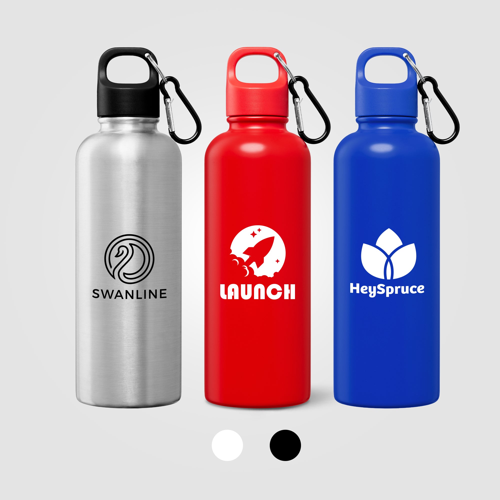 Image of the Portland Plus Recycled Stainless Steel Water Bottle - 25 oz. promotional product, SKU WKB.