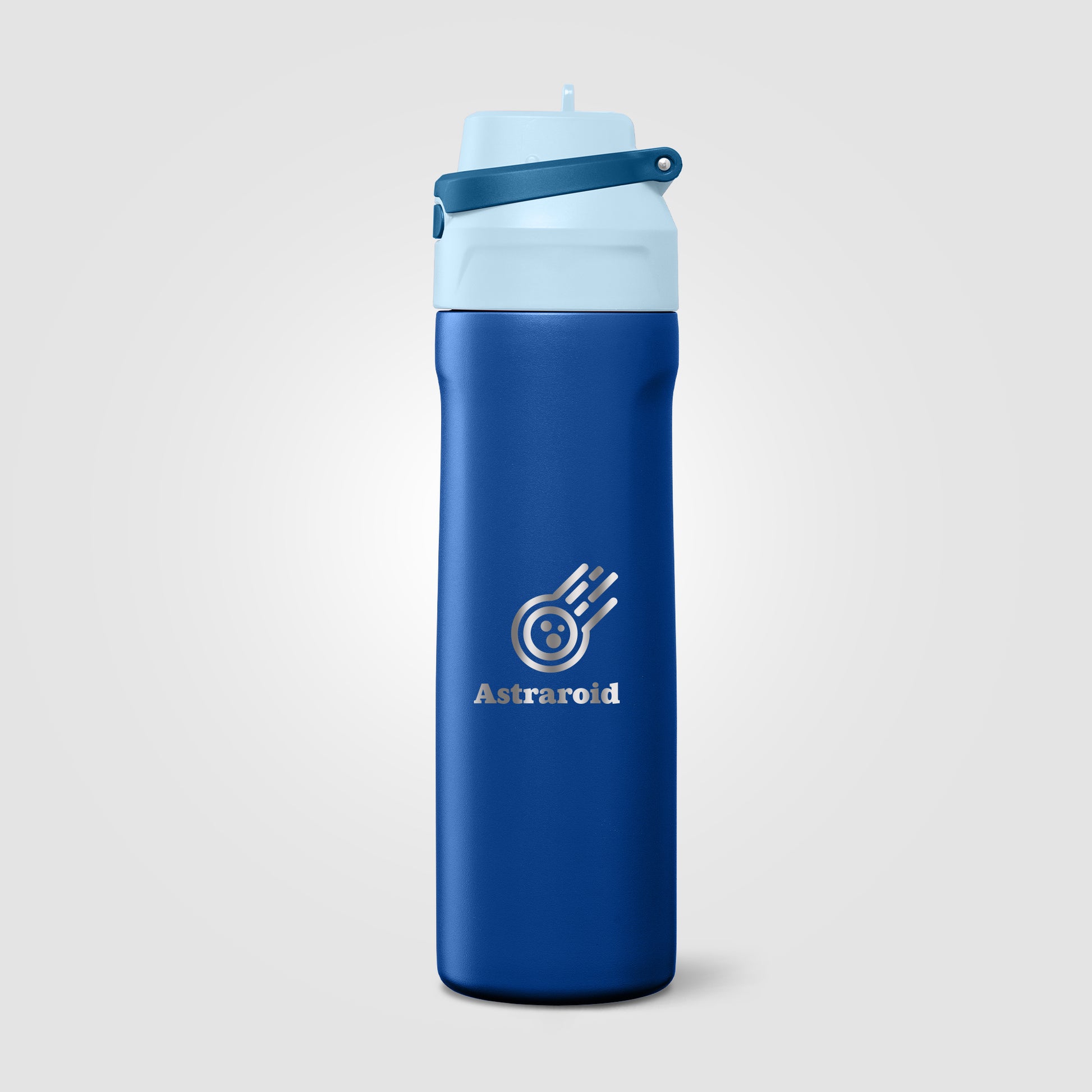 Lynk Recycled Stainless Steel Straw-Lid Leakproof Bottle - 23oz - Laser Engraved-3