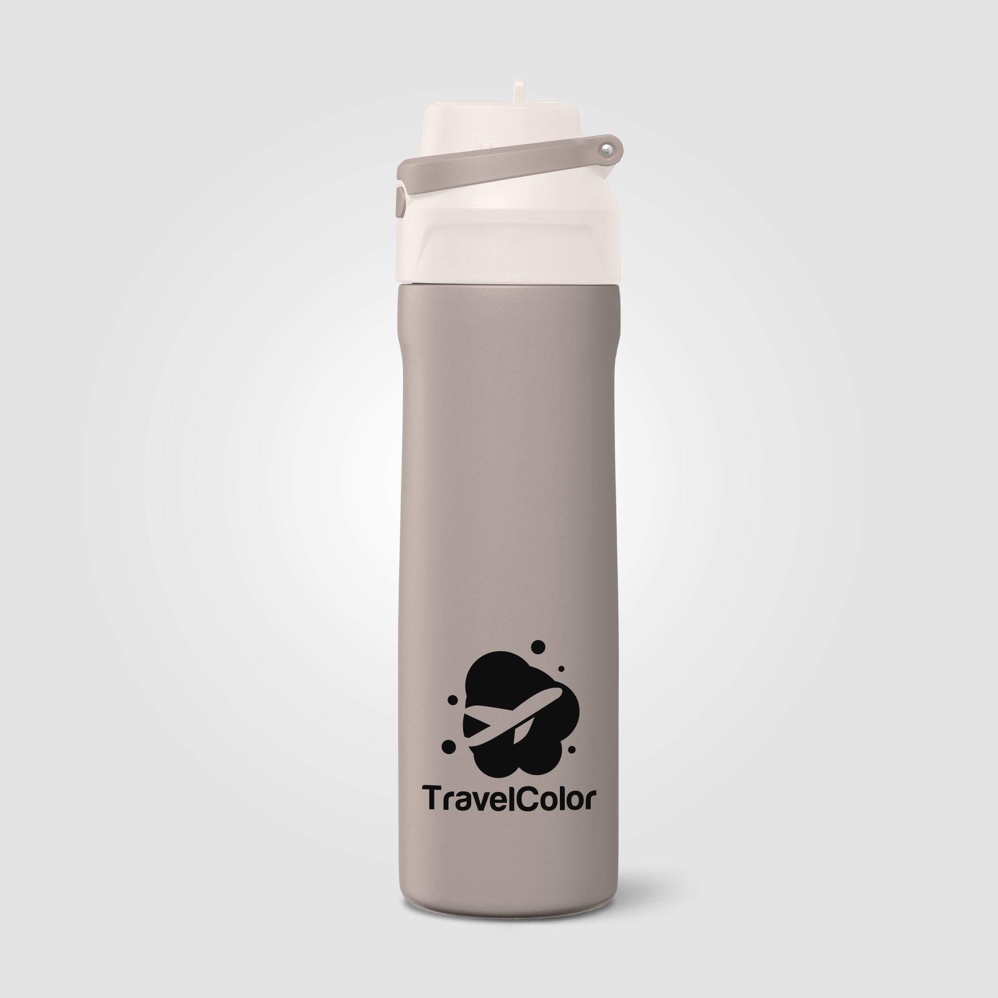 Lynk Recycled Stainless Steel Straw-Lid Leakproof Bottle - 23oz-zoom-2