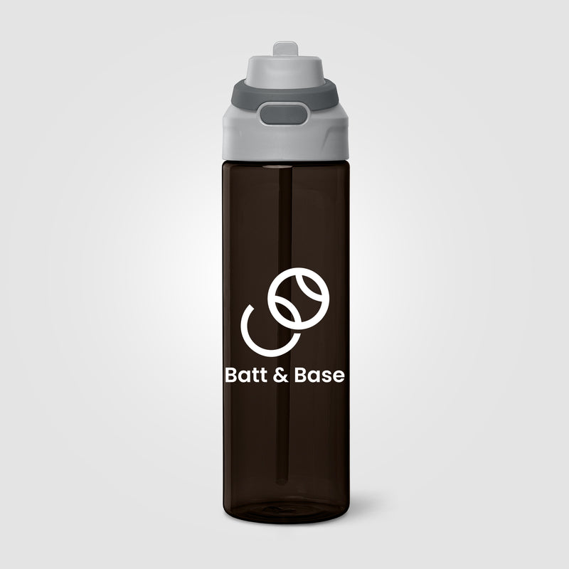 Lynk rPET Flip-Straw Single Wall Bottle - 28 oz.-zoom-