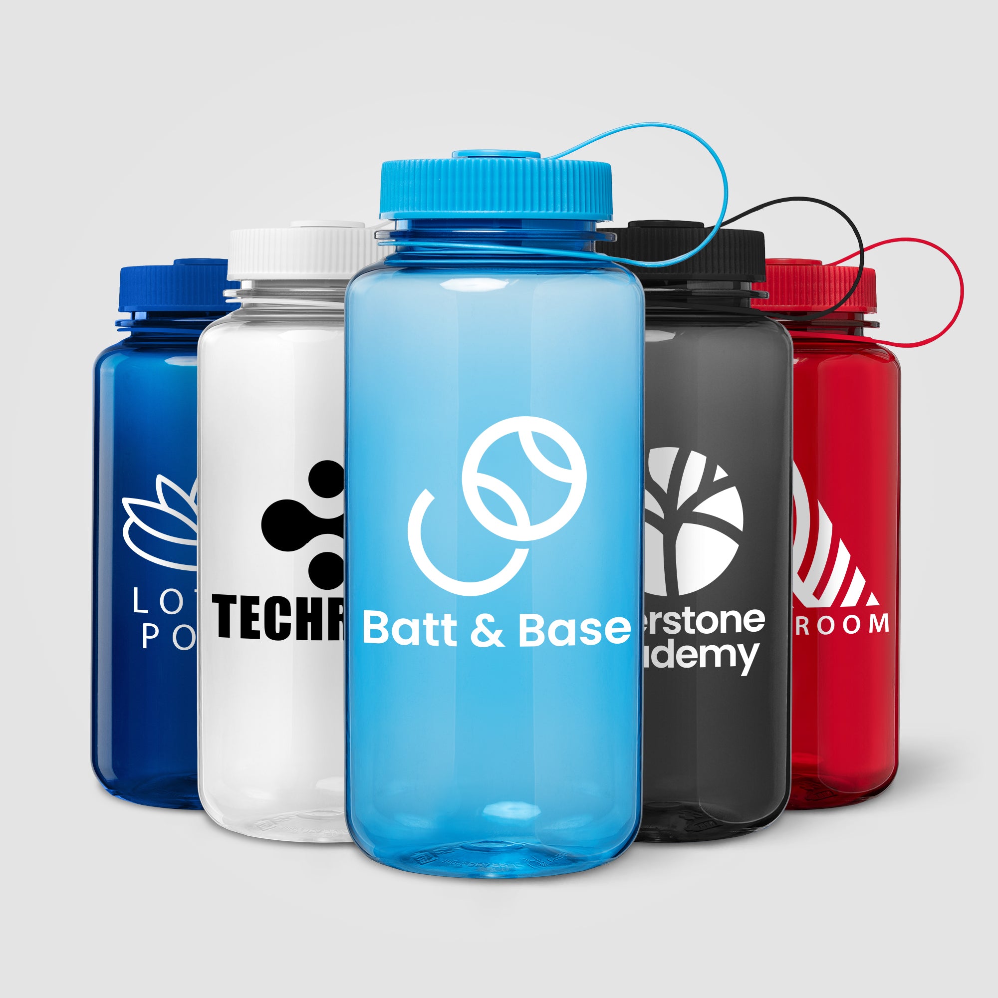 Otto rPET Tethered-Lid Sipper Sports Bottle - 30 oz.-zoom-1