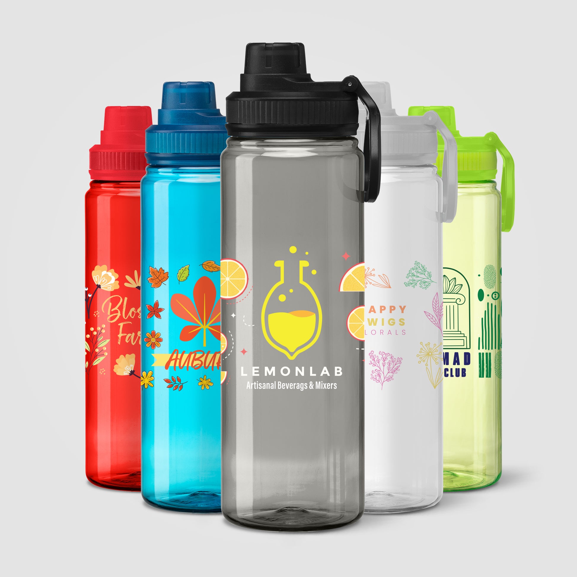 Alaska rPET Carry Handle Sports Bottle - 27 oz.- ColorJet-1