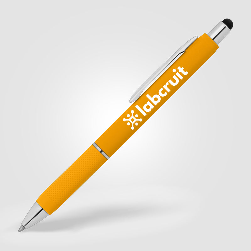 Serena Retractable Gel Stylus Pen-zoom-